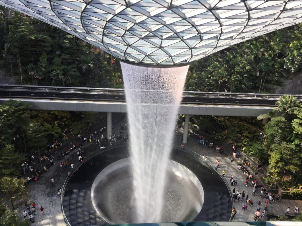 Singapore Changi Airport's new terminal is dazzling